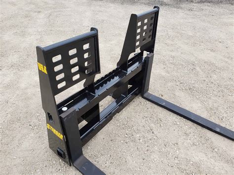 forklift skid steer attachments|pallet forks skid steer attachments.